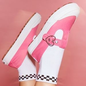 PINK VANS SHOES STYLE 93